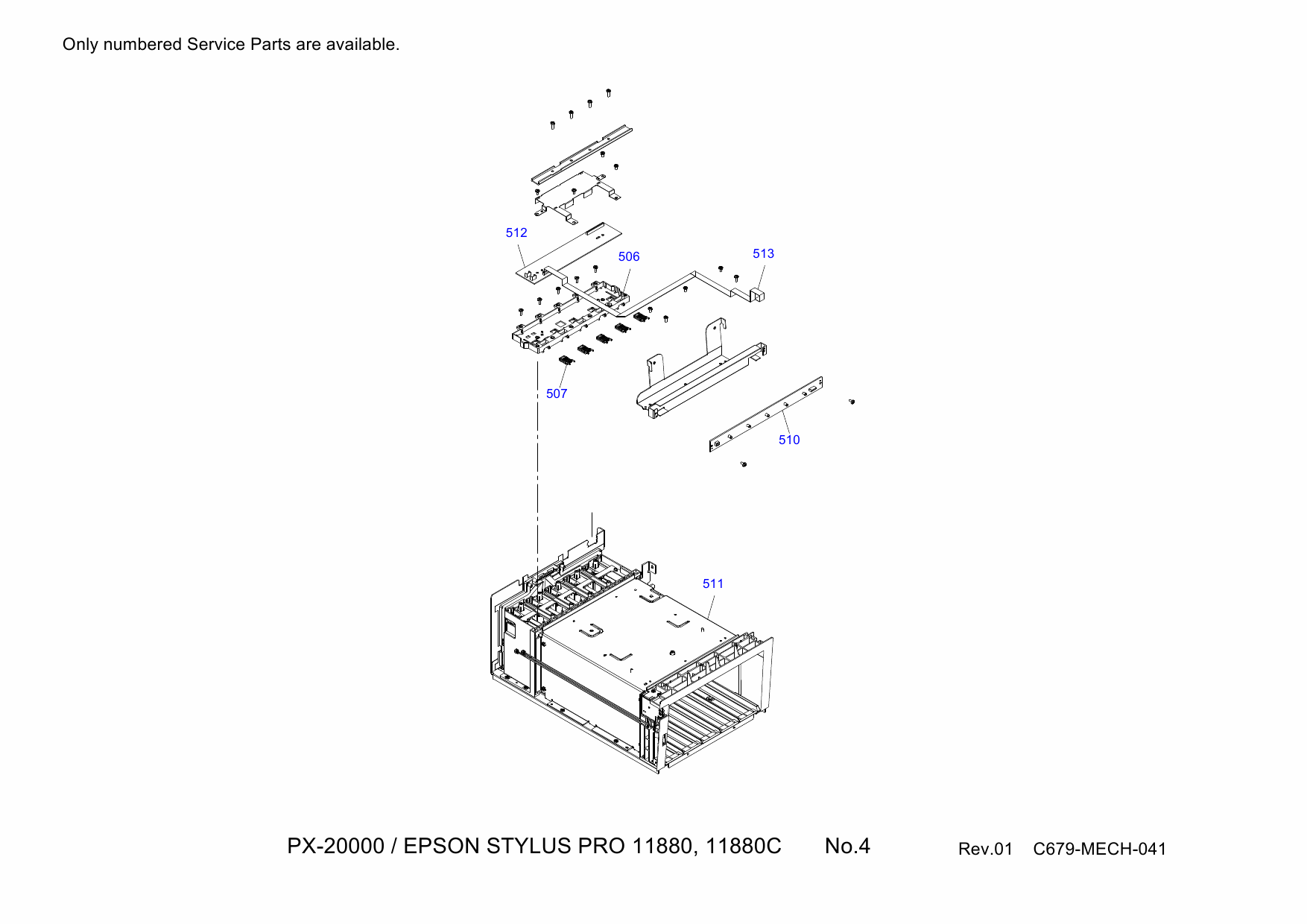 EPSON StylusPro 11880 11880C Parts Manual-4